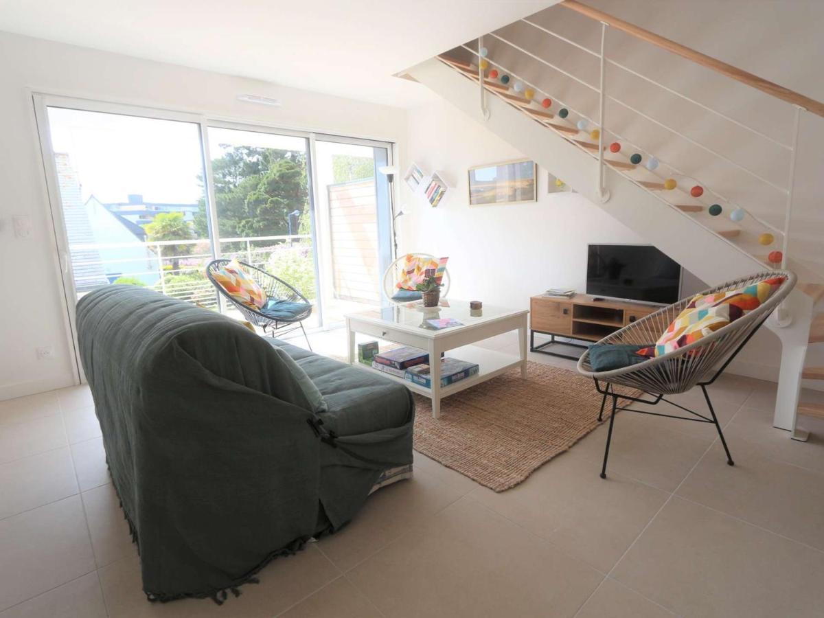 Duplex Lumineux A Benodet: Plage Et Thalasso A Pied, Terrasse, Parking Et Abri Velo Inclus - Fr-1-481-117 Ngoại thất bức ảnh
