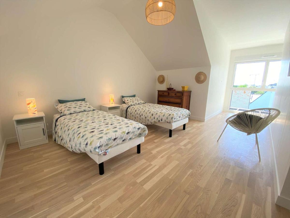 Duplex Lumineux A Benodet: Plage Et Thalasso A Pied, Terrasse, Parking Et Abri Velo Inclus - Fr-1-481-117 Ngoại thất bức ảnh