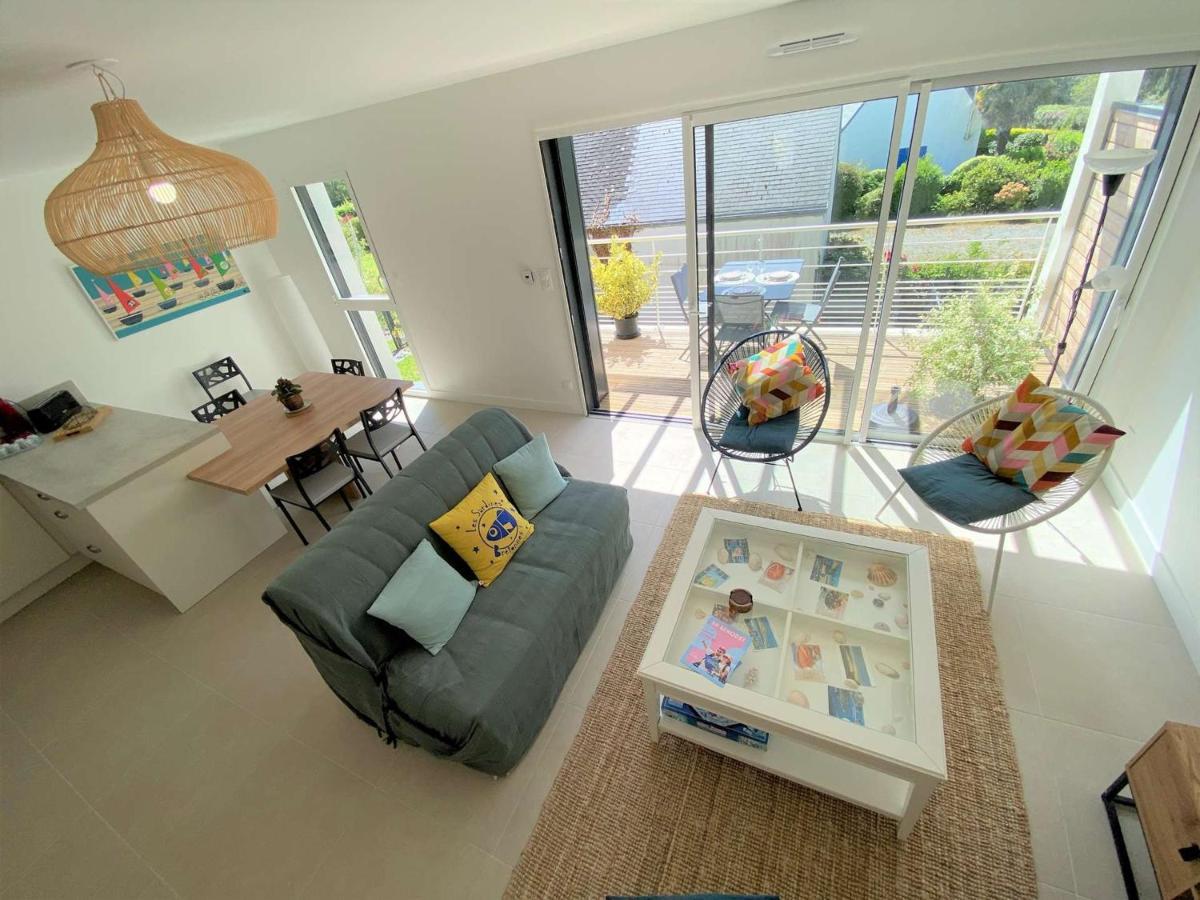 Duplex Lumineux A Benodet: Plage Et Thalasso A Pied, Terrasse, Parking Et Abri Velo Inclus - Fr-1-481-117 Ngoại thất bức ảnh